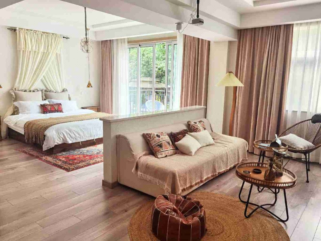 Tianshe Courtyard View Leisure Resort Villa Mountain Su (Anji Yunshang Grassland Resort)
