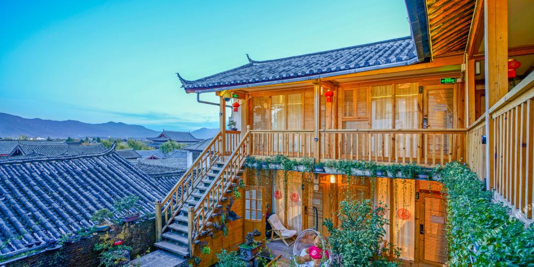 花筑·梦幻丽江·禅意花园庭院·Viewing Platform俯瞰古城气景·雪山观景客栈(丽江古城四方街店)