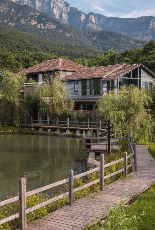 Lushan apricot forest health Villa Resort
