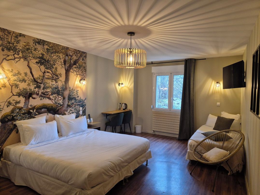 Logis Hôtel 餐廳 Les Norias