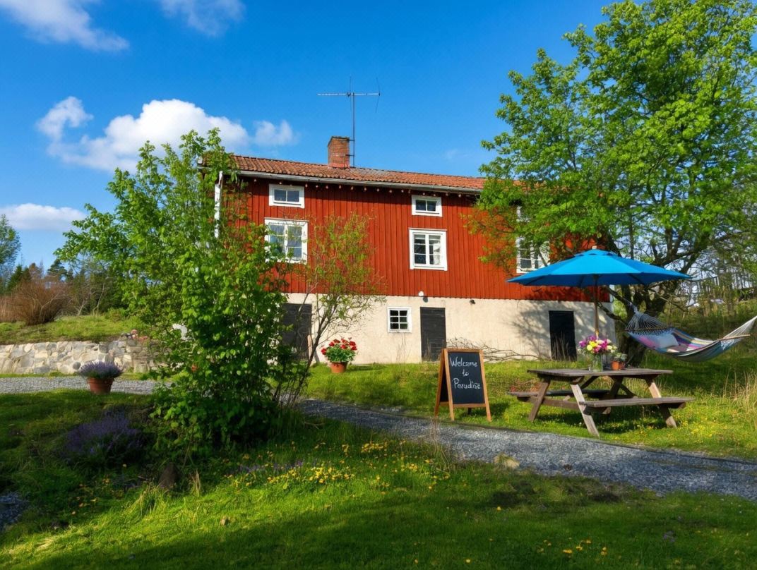 Villa Sakis - Historic Swedish Farm Cottage - Lake & Sauna