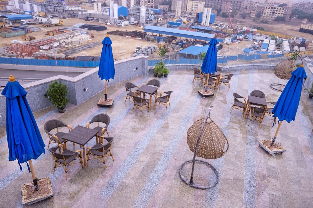 Blue Pyramids Eyes Hotel