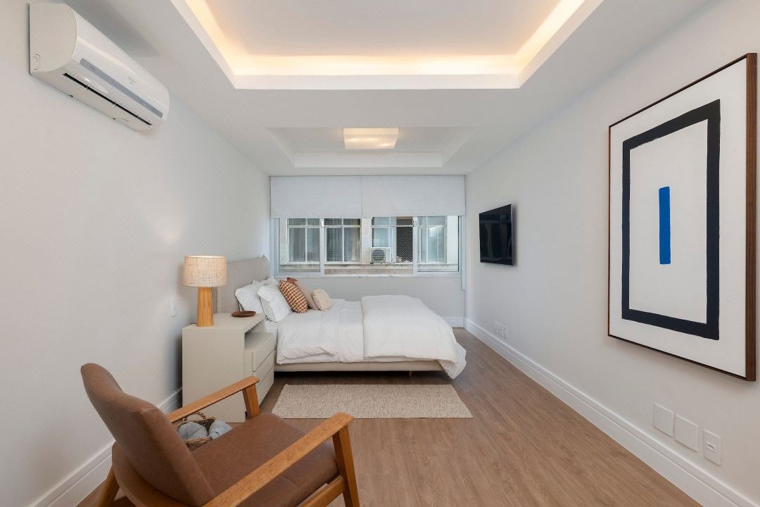 Copacabana – Av. Atlântica | 4 Quartos, Vista Mar, 1 Min Praia de Copacabana - Por Casapē Rio