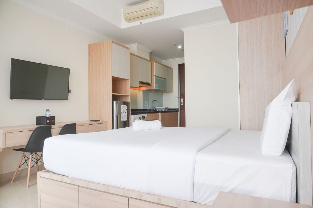 Warm and Best Studio at Menteng Park Apartment