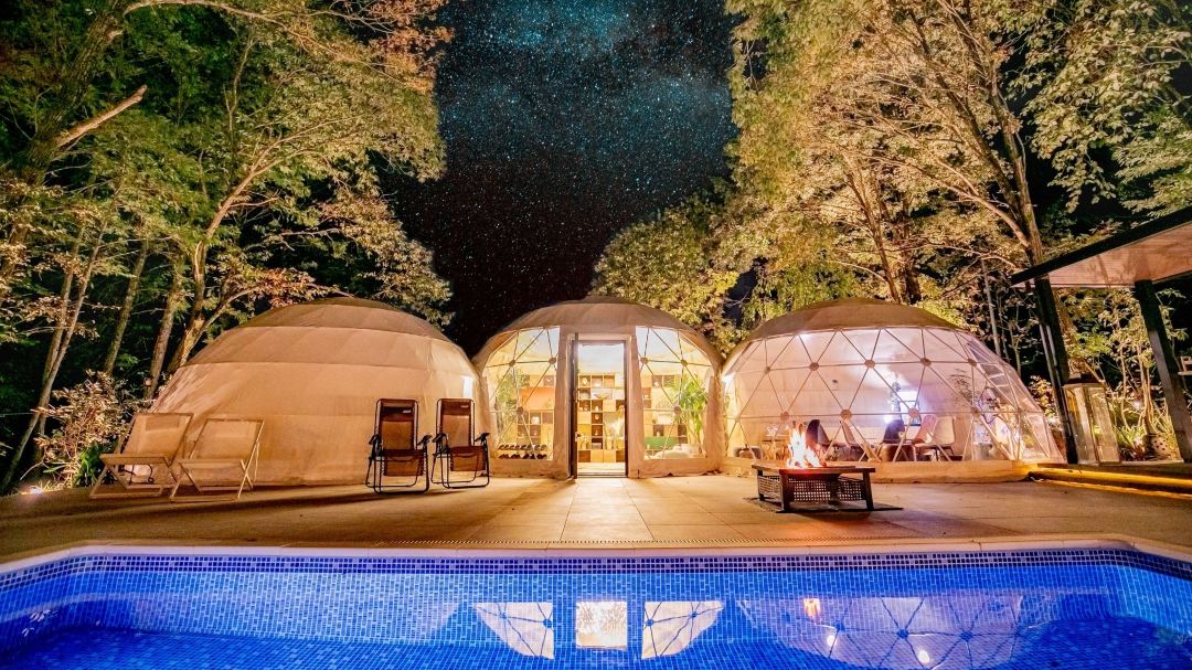 中津川グランピング 森の空