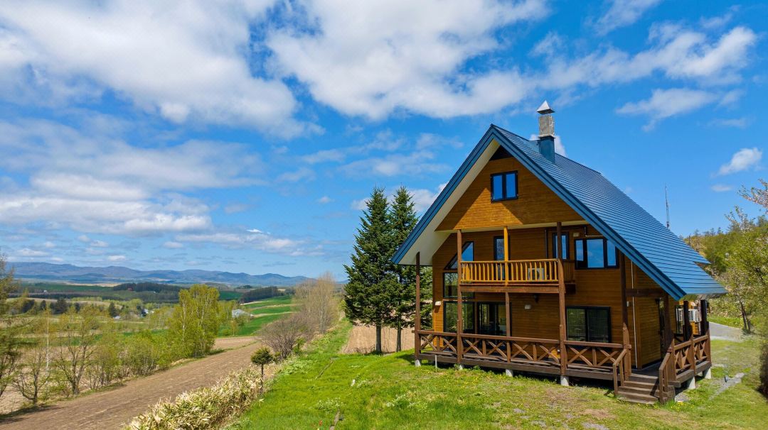 美瑛三愛之丘別墅紫苑