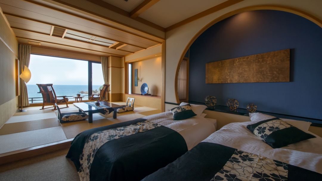 夕日浦溫泉 靜花扇飯店