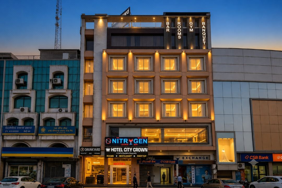 Hotel City Crown - MI Road Jaipur City Center