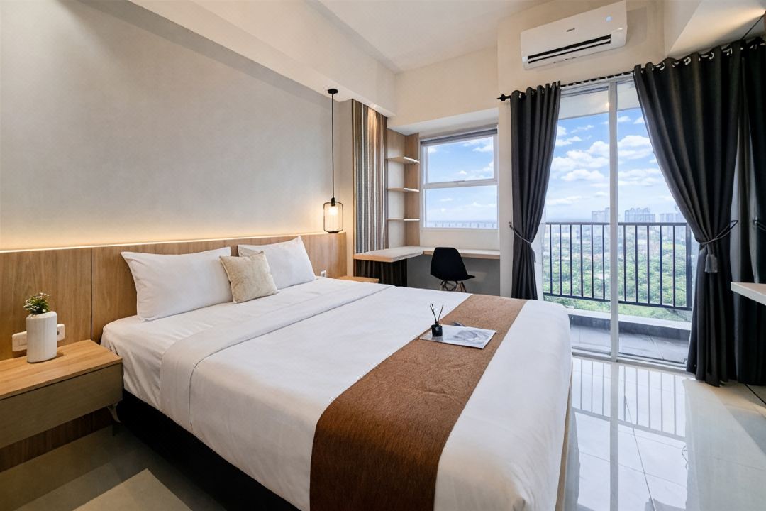 Serene and Warm Studio Space at Apartment Parkland Avenue By Travelio