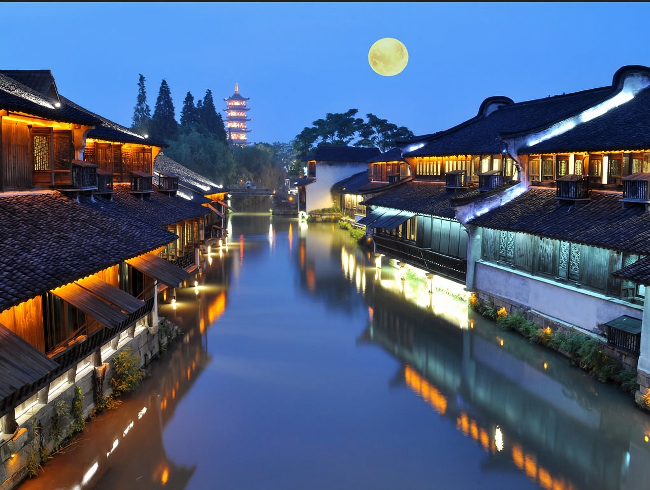 乌镇东栅+南浔夜景一日游【浙里好玩ღ双5A水乡古镇ღ日夜景】 乌镇东栅+南浔夜景一日游【浙里好玩ღ双5A水乡古镇ღ日夜景】