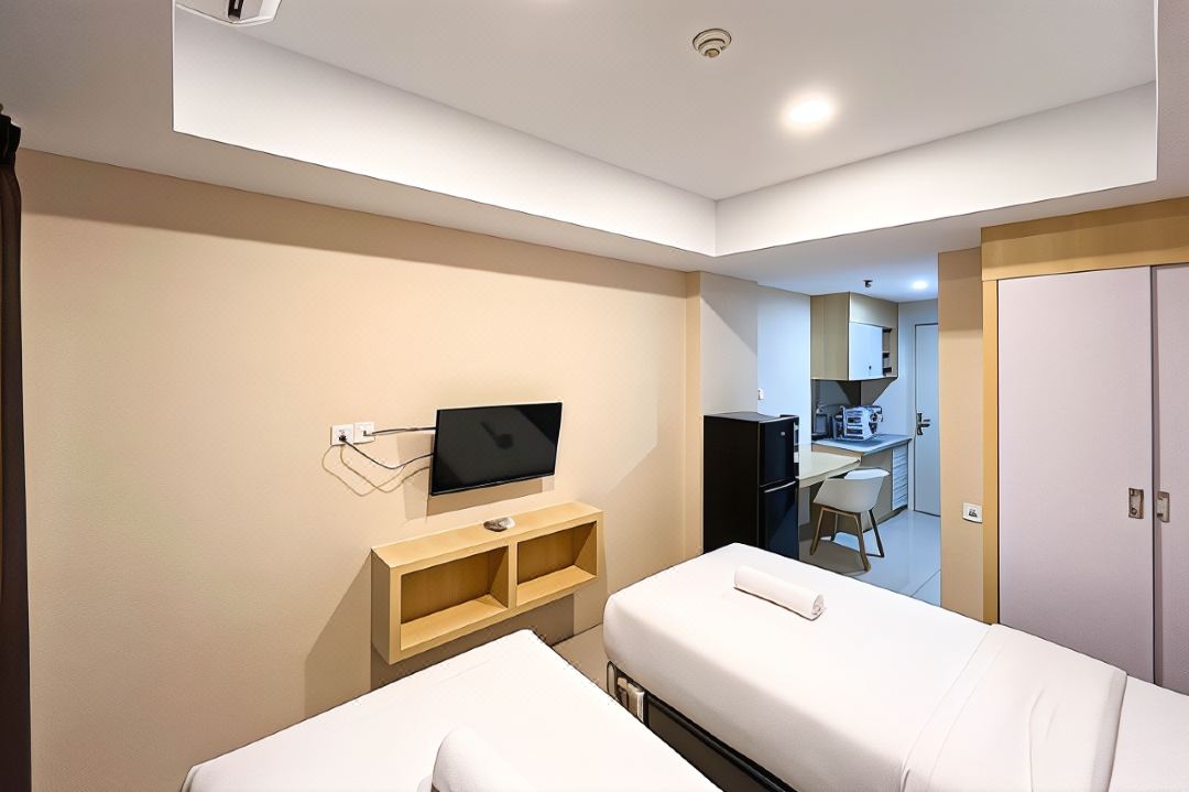 Minimalist Studio At De Prima Apartment Medan