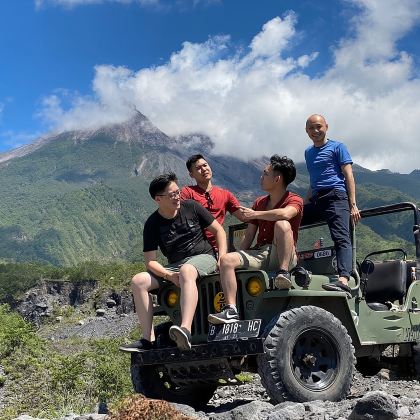 婆罗浮屠+默拉皮火山吉普车+普兰班南【独立成团、纯玩一日游】 婆罗浮屠+默拉皮火山吉普车+普兰班南【独立成团、纯玩一日游】