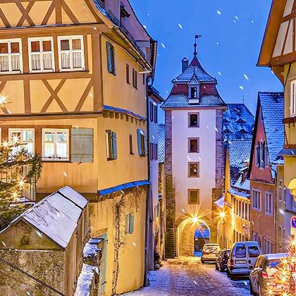 德国慕尼黑罗滕堡+诺德林根一日游 德国慕尼黑罗滕堡+诺德林根一日游