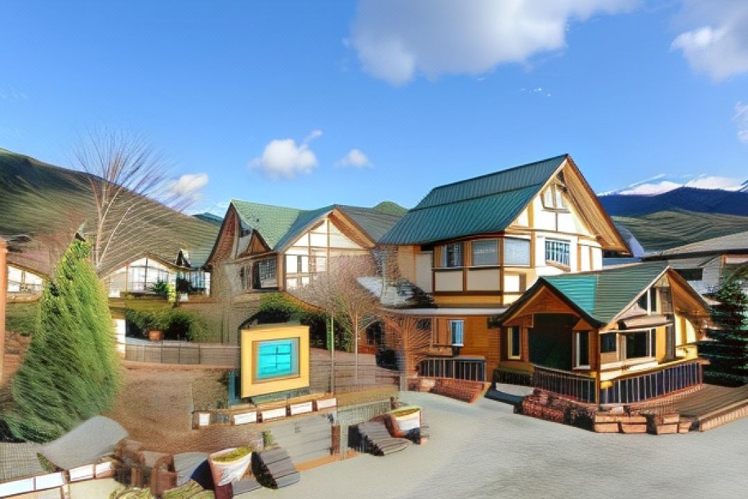 河口湖邊別墅