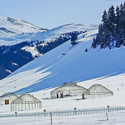 桦皮岭一日游【一幅油墨画草原天路桦皮岭踏雪-9公里徒步穿越】 桦皮岭一日游【一幅油墨画草原天路桦皮岭踏雪-9公里徒步穿越】
