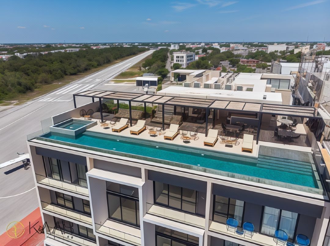 Kaab by the Beach. Condo with Roofpool