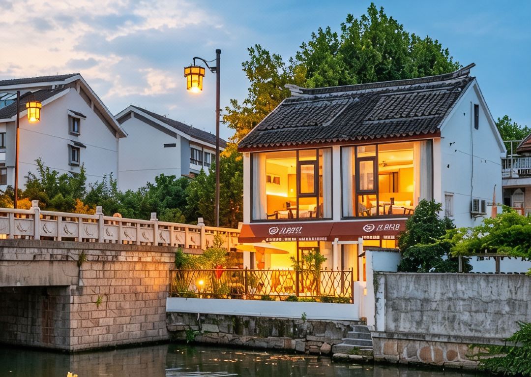 Jiangnan Li · Dream House Su style Aesthetic Space · River View Art Residence