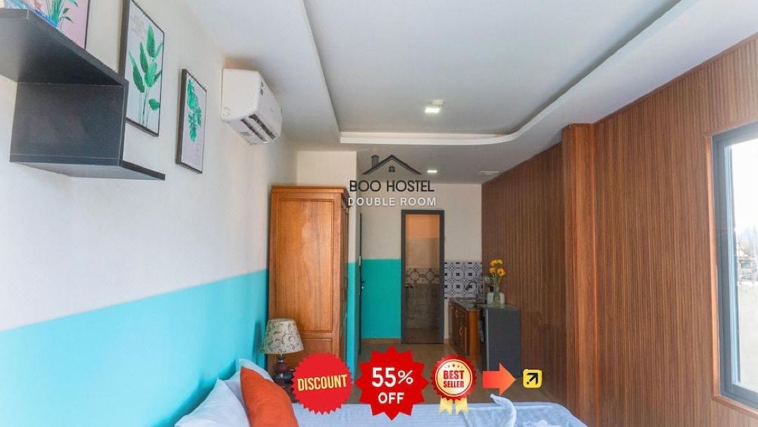 Boo HOSTEL Wifi Free and Rooftop Retreat