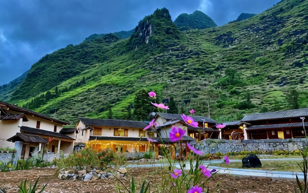 O'Chau Meo Vac Homestay Ha Giang