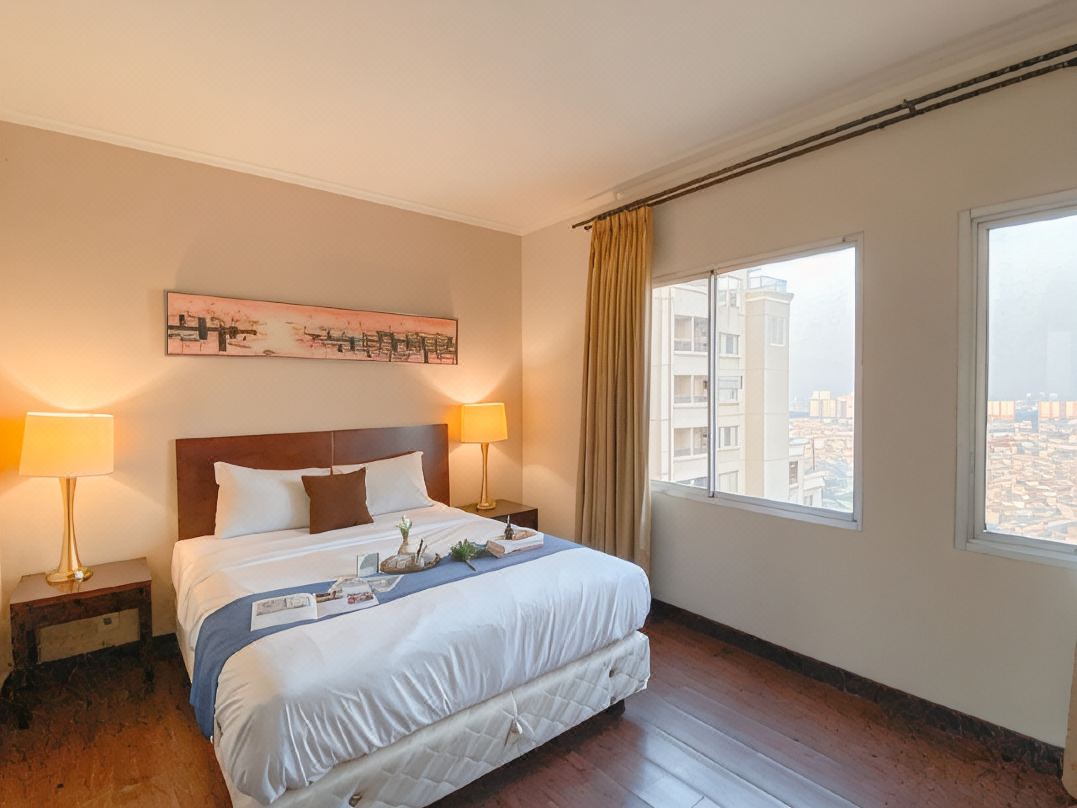 Good Deal 1BR Apartment at Marina Ancol By Travelio
