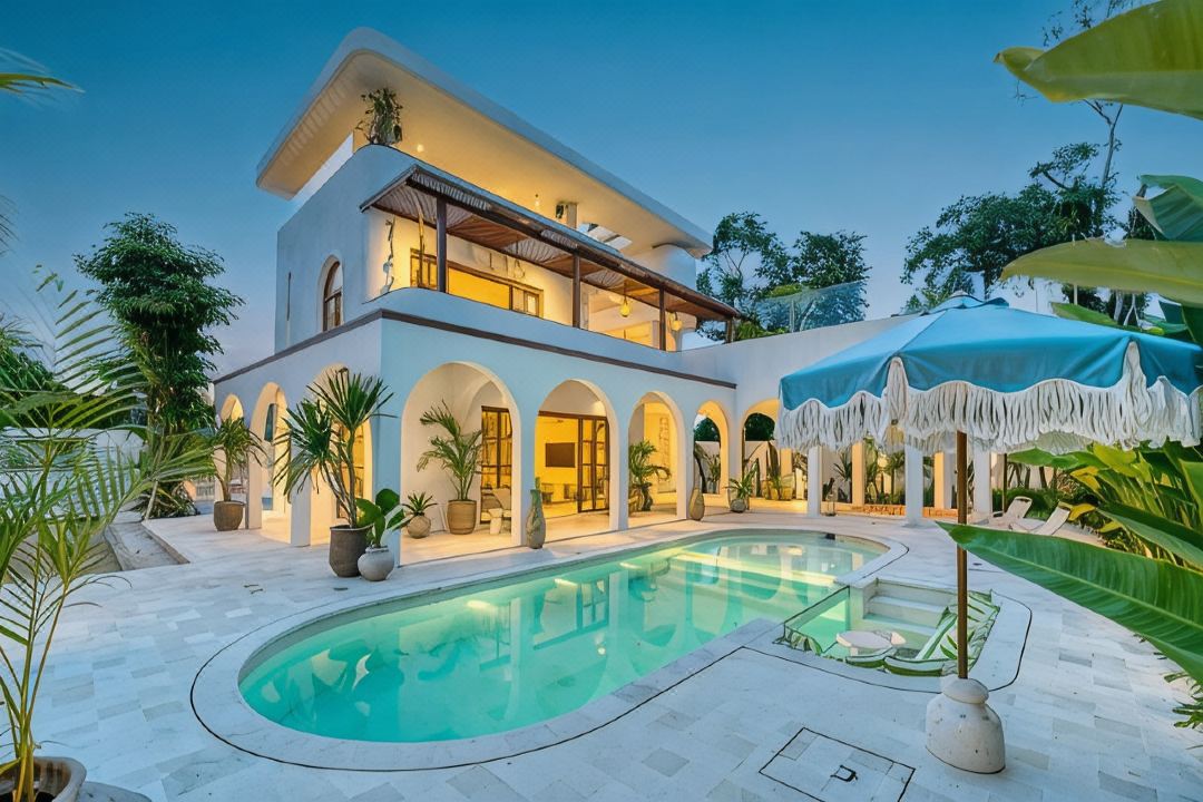 Little Castle 4BR Mediterranean Retreat in Canggu. A Luxury Private Villa By Balinest Villas