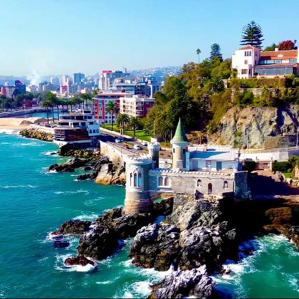 智利圣地亚哥瓦尔帕莱索+比尼亚德尔马一日游(传统缆车+品酒) 智利圣地亚哥瓦尔帕莱索+比尼亚德尔马一日游(传统缆车+品酒)