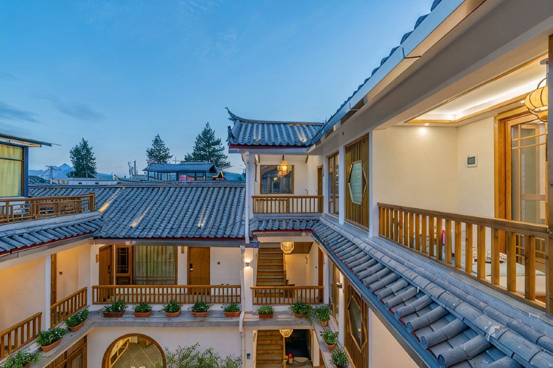 Lijiang Rushuangbiyuan Design Beauty Lodge (Feihua Touch water Shop, Shuhe Town)