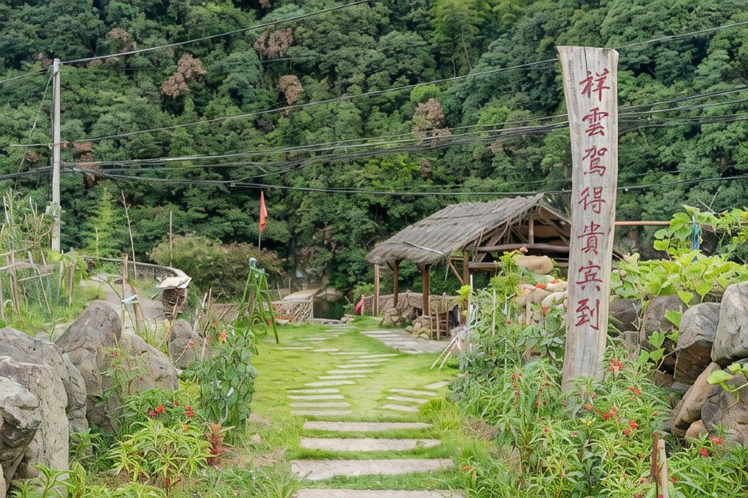 Moganshan peace small building