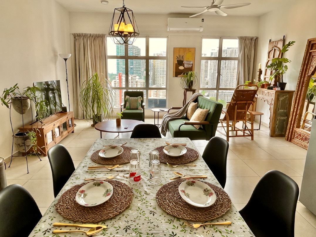 3BR | KL Sentral | L26 Modern Vintage | City View