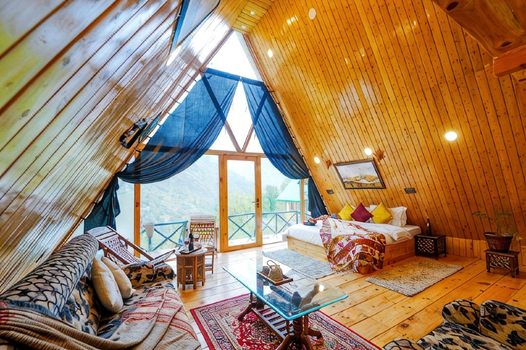 Himalayan Manor A-Frame Cabin