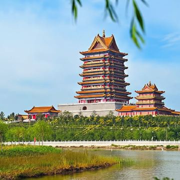 (银川出发一日游)青铜峡黄河大峡谷+108塔+大禹文化园 (银川出发一日游)青铜峡黄河大峡谷+108塔+大禹文化园