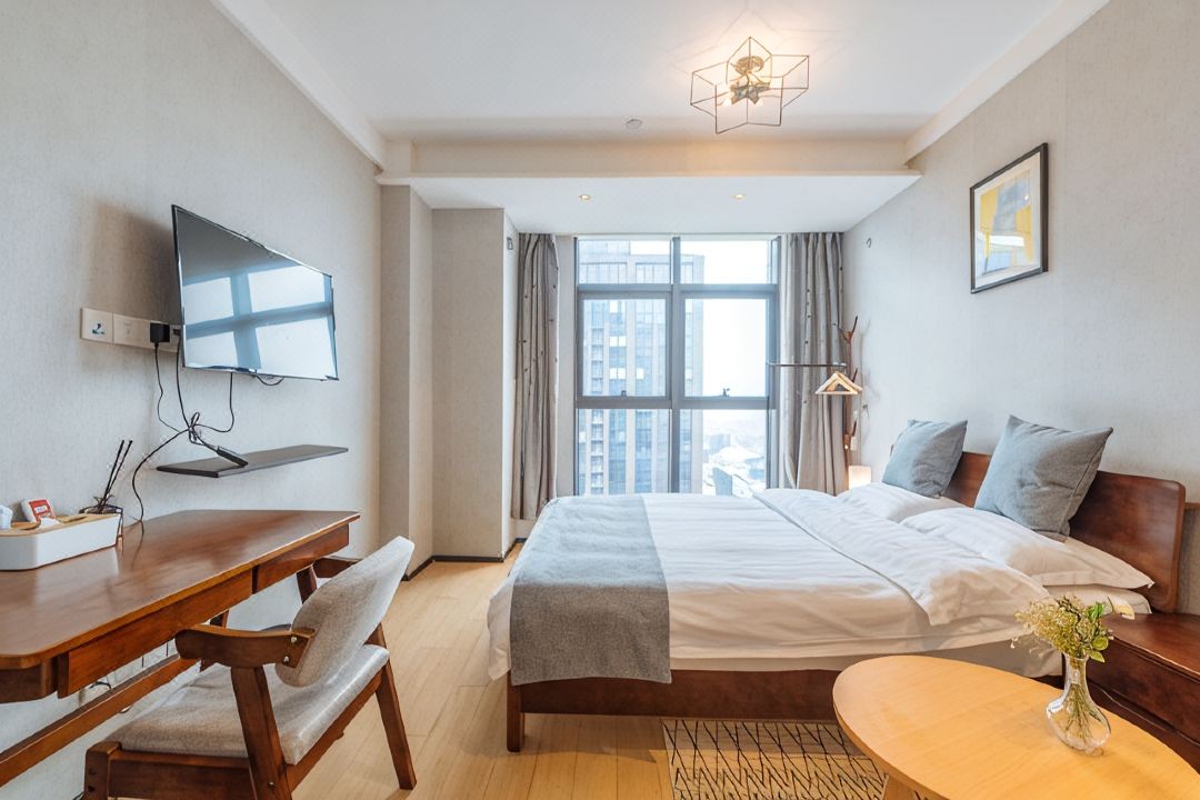 Nanjing Qiju Serviced Apartment (Yuhua Living Room Tianlong Temple Subway Station)