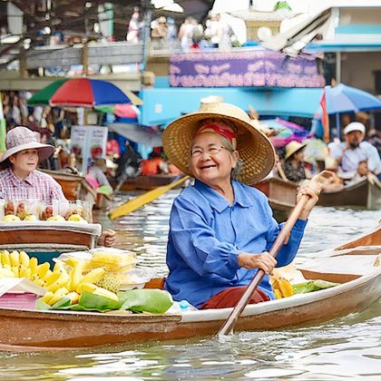 【睡饱出发 一车一导】谷丹嫩沙多水上市场+美功铁道市场一日游 【睡饱出发 一车一导】谷丹嫩沙多水上市场+美功铁道市场一日游