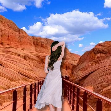 延安出发波浪谷一日游【探秘丹霞+市区接送+真纯玩】 延安出发波浪谷一日游【探秘丹霞+市区接送+真纯玩】