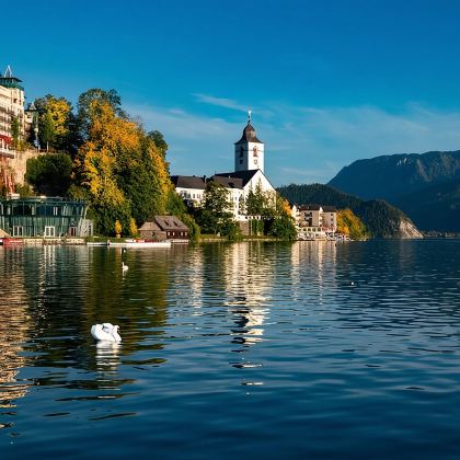 圣沃夫冈+哈尔施塔特+夏夫堡登山火车:奥地利湖区深度赏景之旅 圣沃夫冈+哈尔施塔特+夏夫堡登山火车:奥地利湖区深度赏景之旅