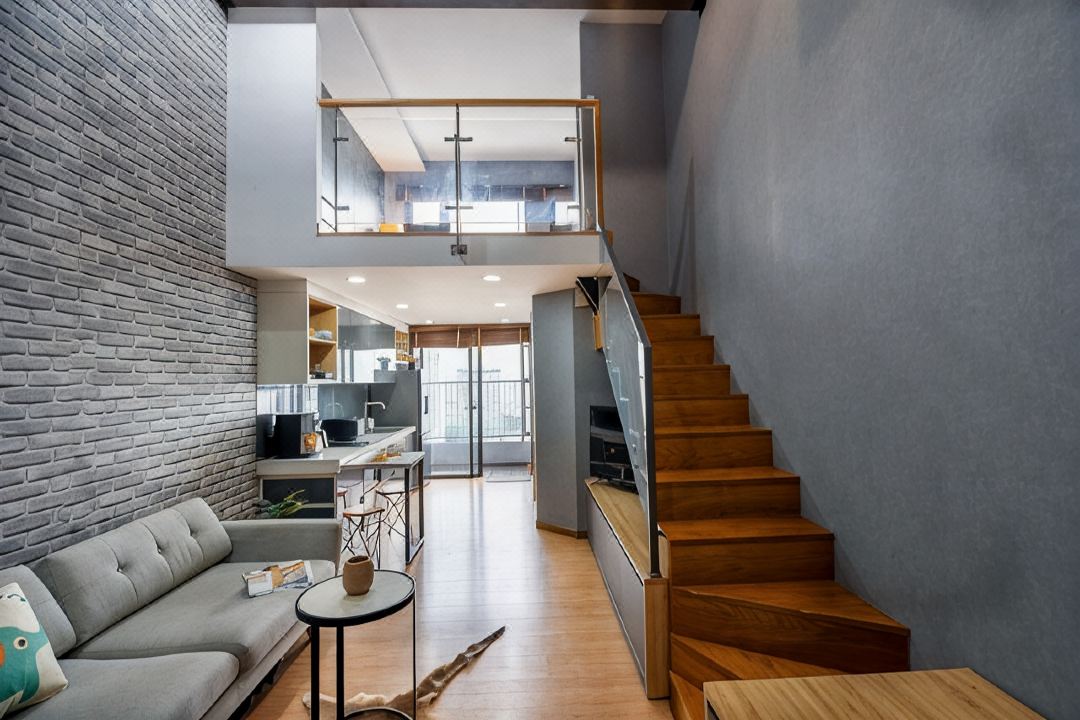 Loft 1 BR with with unique and splendid design, d2
