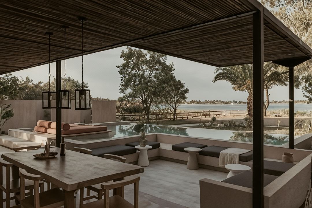 Pure Beachfront Villa with pool