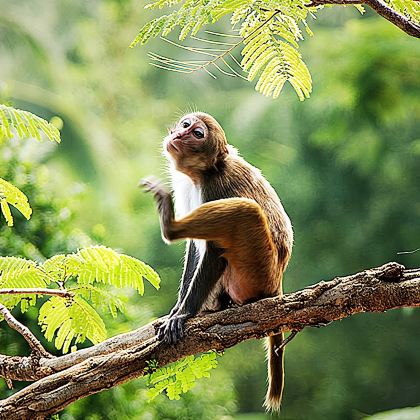 三亚南湾猴岛生态区一日游【往返接送+跨海索道+安心亲子游】 三亚南湾猴岛生态区一日游【往返接送+跨海索道+安心亲子游】