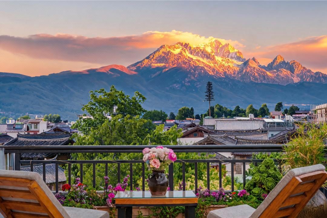 Qihe · SUNPEAK | Jinshan Ruwu · 180° Snow Mountain Panorama · Healing Retreat