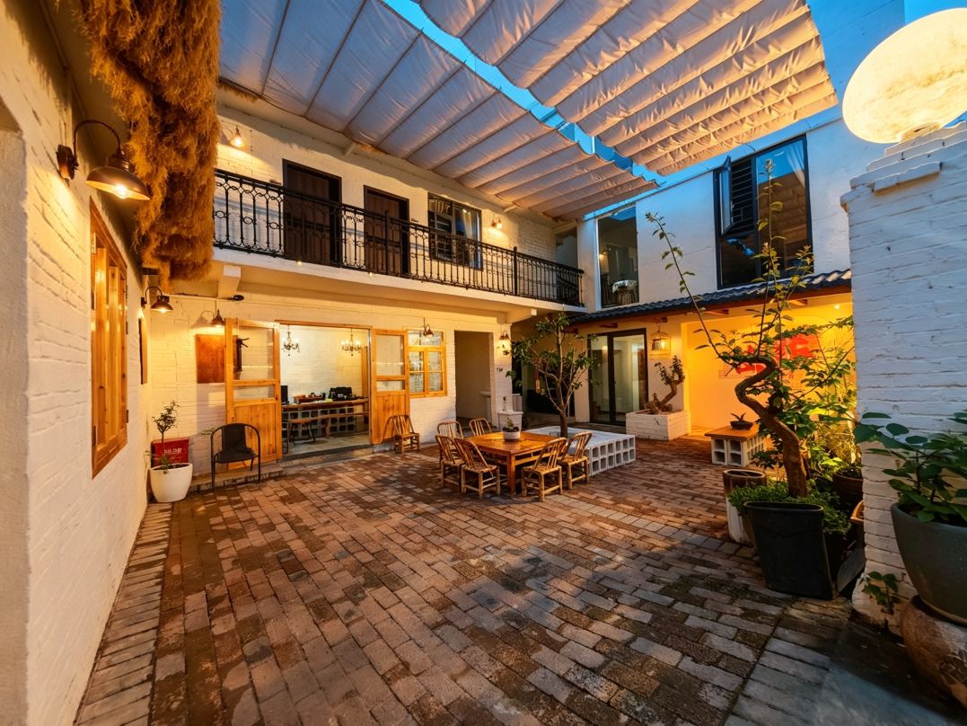 Muzi's Courtyard (Two Rivers & Four Lakes East-West Alley Branch)
