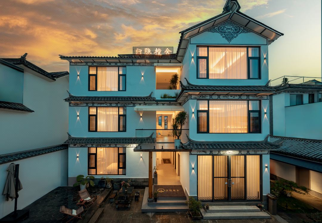 Guiyin Tangshe ・ Dual View | Panoramic Vacation Apartment (Dali Erhai Cai Village Wharf)