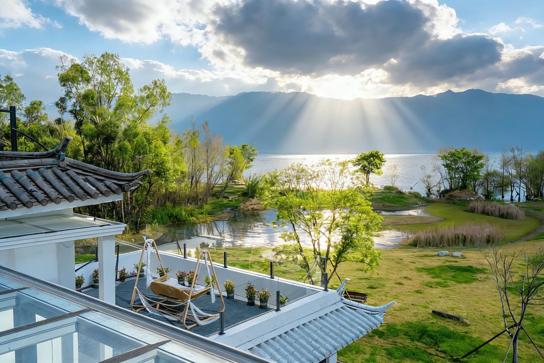 Floral Hotel·Dali Yunhaiju Seaview Hotel(Bohai Swan Ecological Corridor)