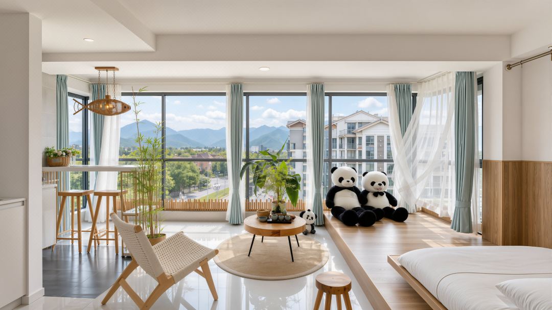 Panda · Cloud Retreat Designer Vacation Guesthouse