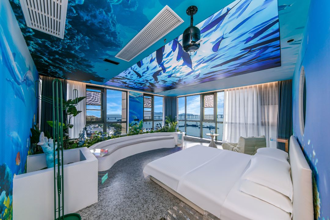 Yule Circle Seaview Smart Experience Hotel (Pushan Putuo Mountain Airport Banshengdong Wharf Branch)