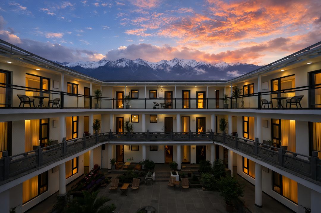 Nanshe Xiyi Garden courtyard view Holiday Hotel