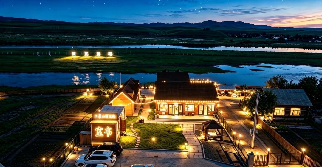 River View Mountain Wild Courtyard-Style Hotel