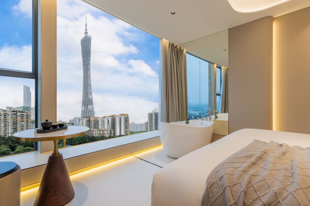 Guangzhou Jianshe Tata Apartment (Kecun Metro Station Guangzhou Tower Branch)