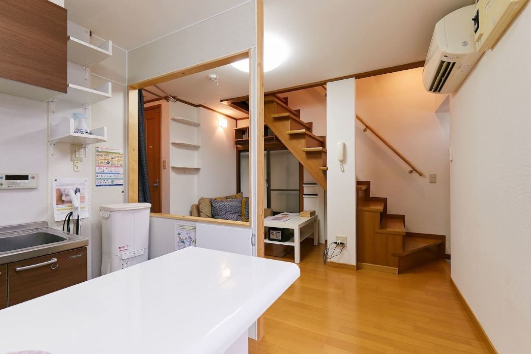 近浅草商店街,雷門,スカイツリー/2LDK45㎡のMax4/1.5UB/2階建て/Wifi