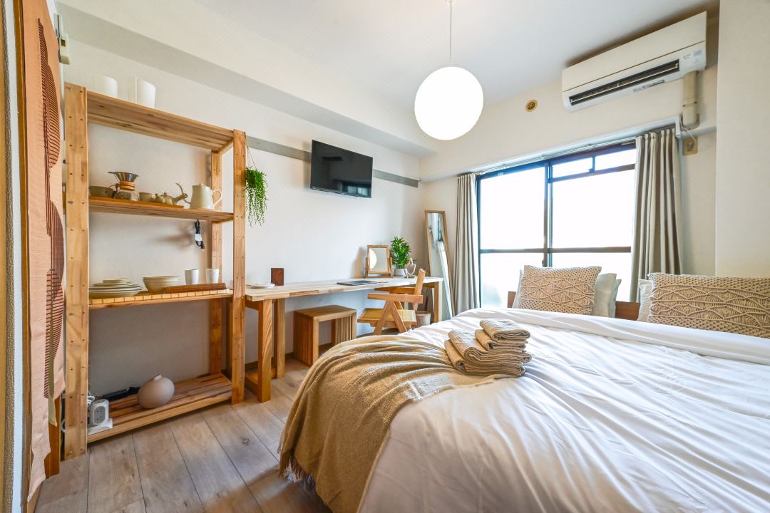 New! Japandi 1BR in Prime Location-1 min to STN