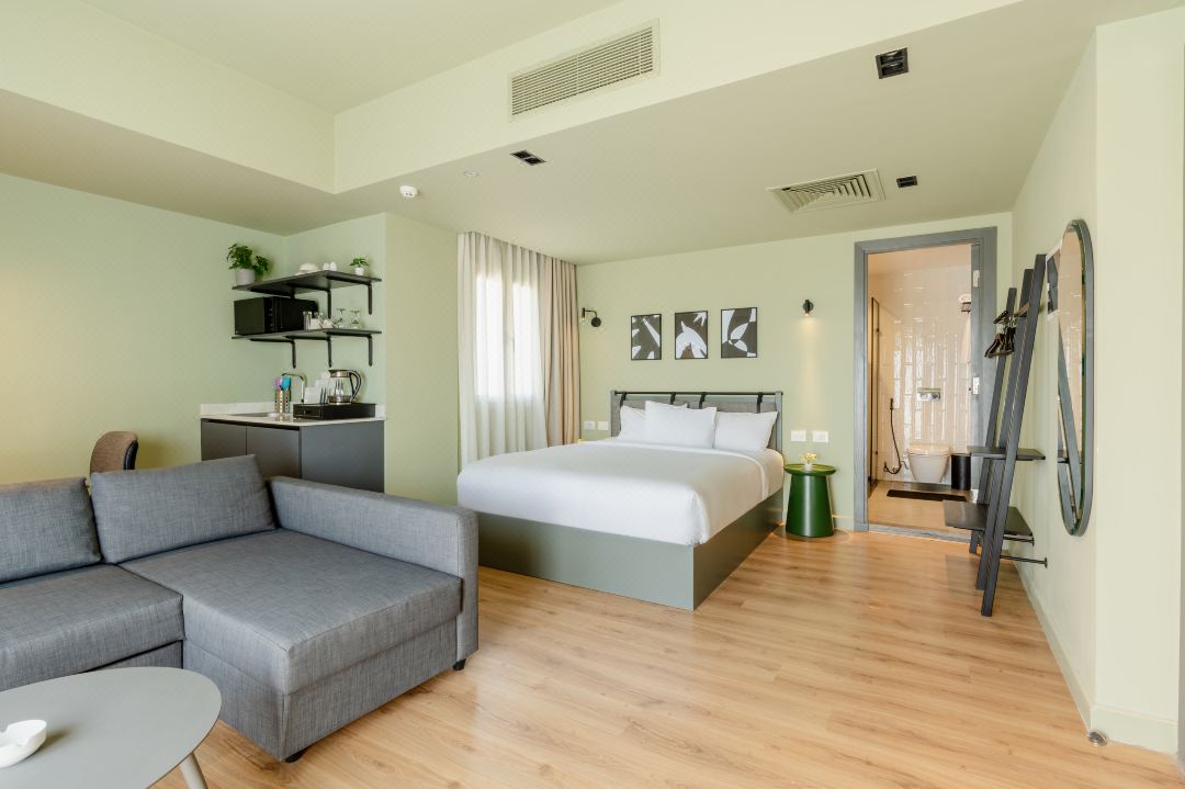 Grey l Studio Apartments Downtown Cairo Ouzonian House